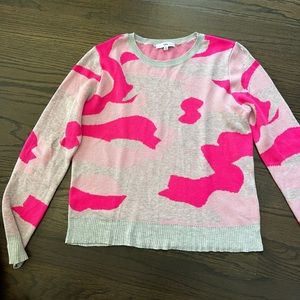 Fate pink camo sweater